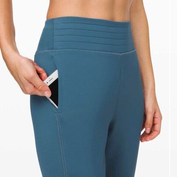 Lululemon Flurry Up High-Rise Jogger in Petrol Blue Size 8 EUC!!! - Picture 2 of 6